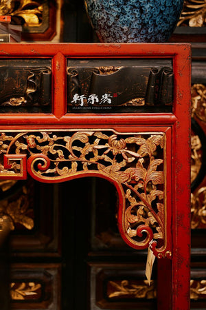 Elaborately Carved Divider Panels