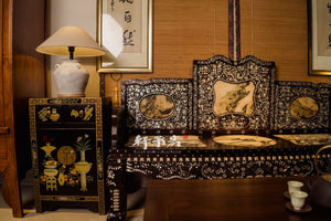 Pearl Inlaid Empress Daybed