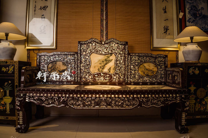 Pearl Inlaid Empress Daybed