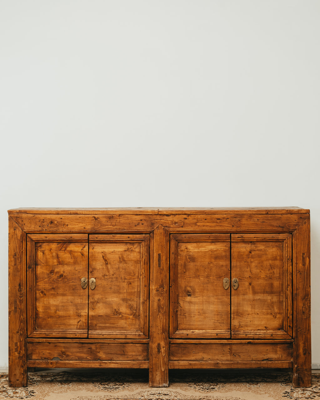 Natural Wooden Sideboard