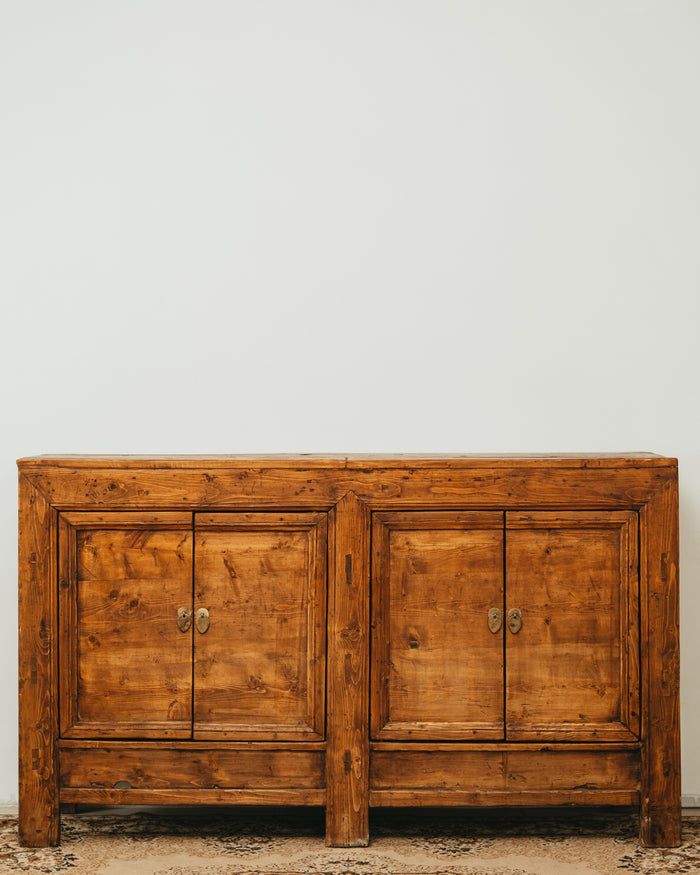 Natural Wooden Sideboard