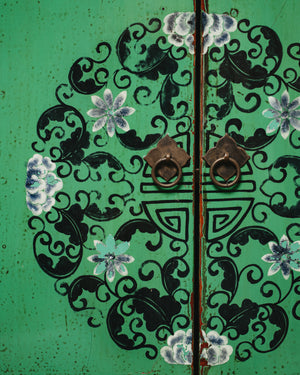 Turquoise Green Side Table