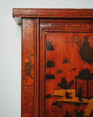 Lacquered Tall Cabinet
