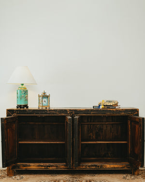 Sky blue sideboard