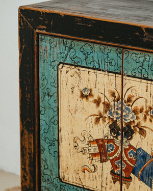 Sky blue sideboard