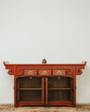Vermillion Sideboard with Everted Flanges