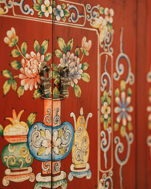 Vermillion Sideboard with Everted Flanges