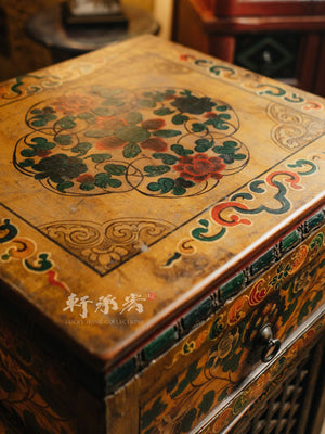 Hand drawn side table