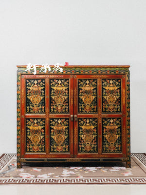 Hand drawn tall sideboard