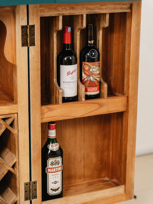 A Cocktail Island Bar Table
