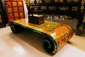 Scroll Leg Tea Table