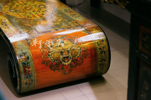 Scroll Leg Tea Table