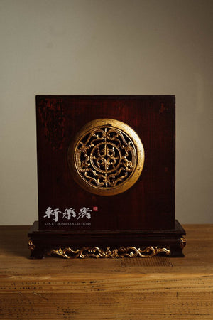 Antique Republican Era Small Shrine with Cover