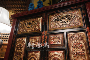 Cabinet with Elaborately Carved Reliefs