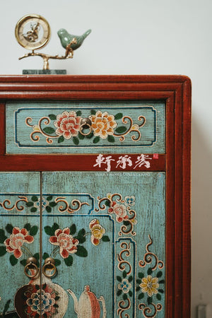 Shanxi Style Hand Painted Sideboard